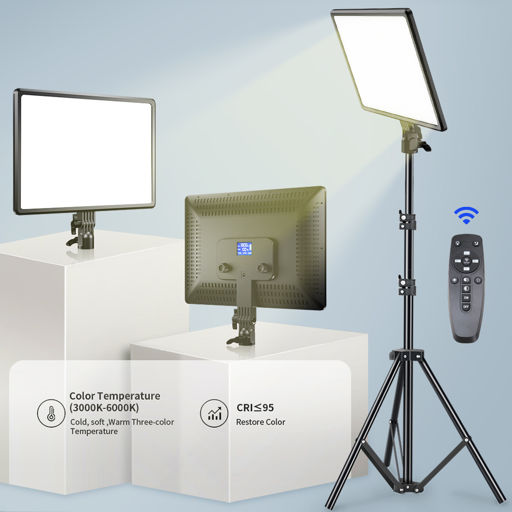 Strobe Light Studio - 10/14inch LED Video Light Panel Bi-Color