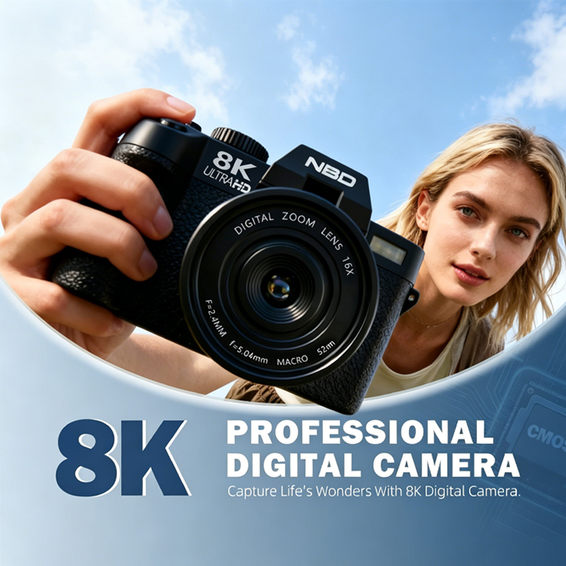 Photography Nature Images - Professional Digital Camera YouTube 64MP&8K with
