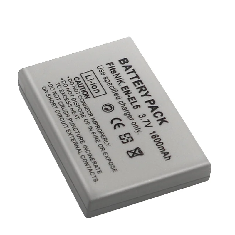 1-4pcs EN-EL5 ENEL5 Battery +L - Nikon Camera D3500 review and price