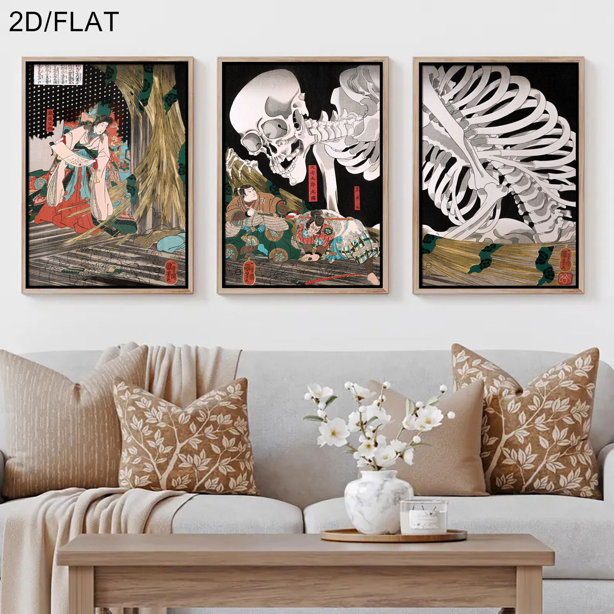 3pcs Retro Japanese Takiyasha  - Photography Design review and price