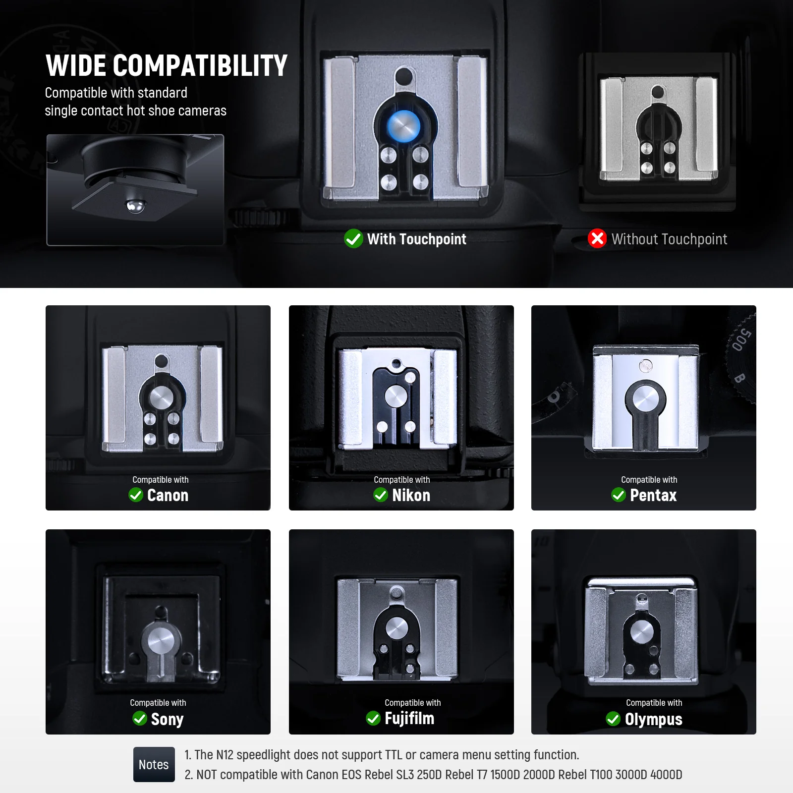 NEEWER N12 Mini Portable Compa - Speedlite Flash External review and price