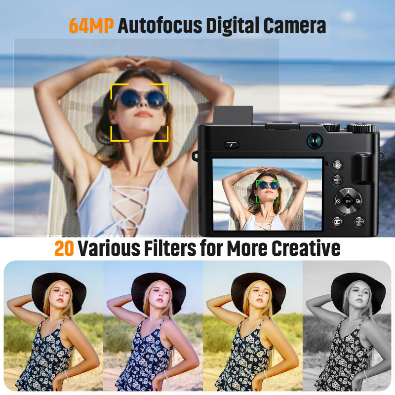 4K Digital Camera 64MP Photogr - Photography Nature Images review and price