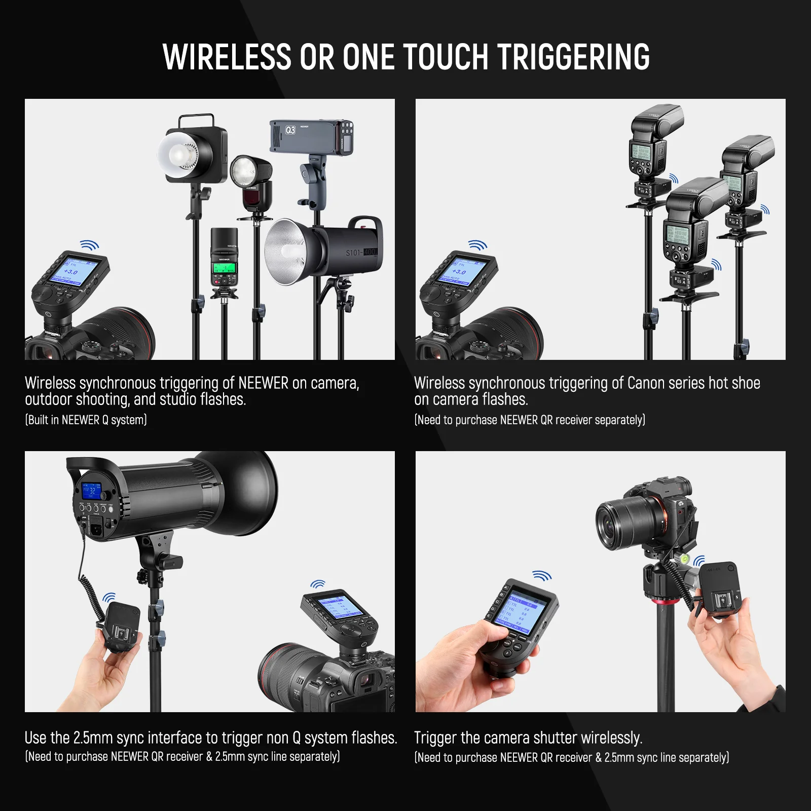 NEEWER QPRO TTL Wireless Flash - Speedlite Flash External review and price