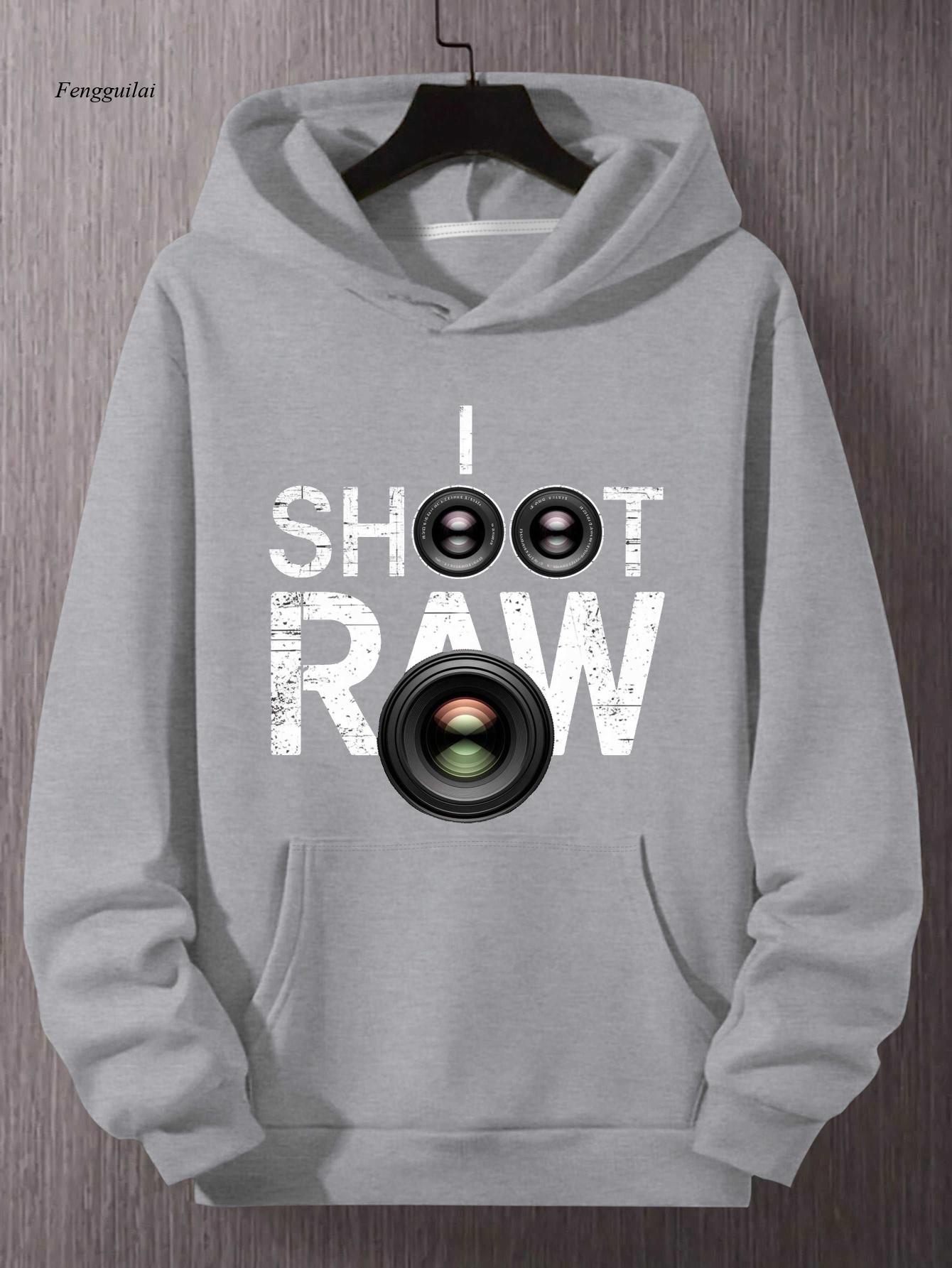 Shoot Raw Photography Hoodie - - Photography Graphic Design review and price