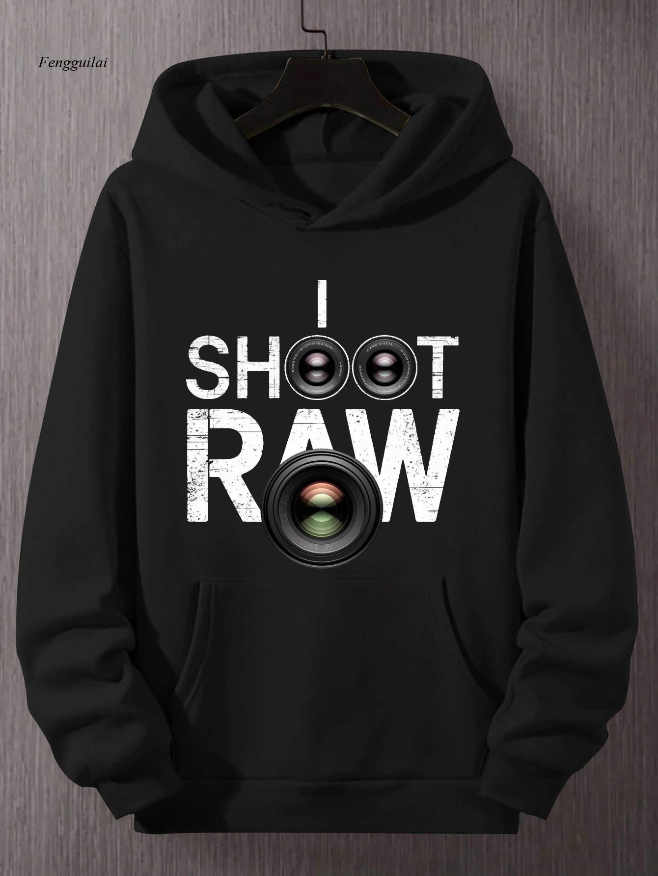 Shoot Raw Photography Hoodie - - Photography Graphic Design review and price