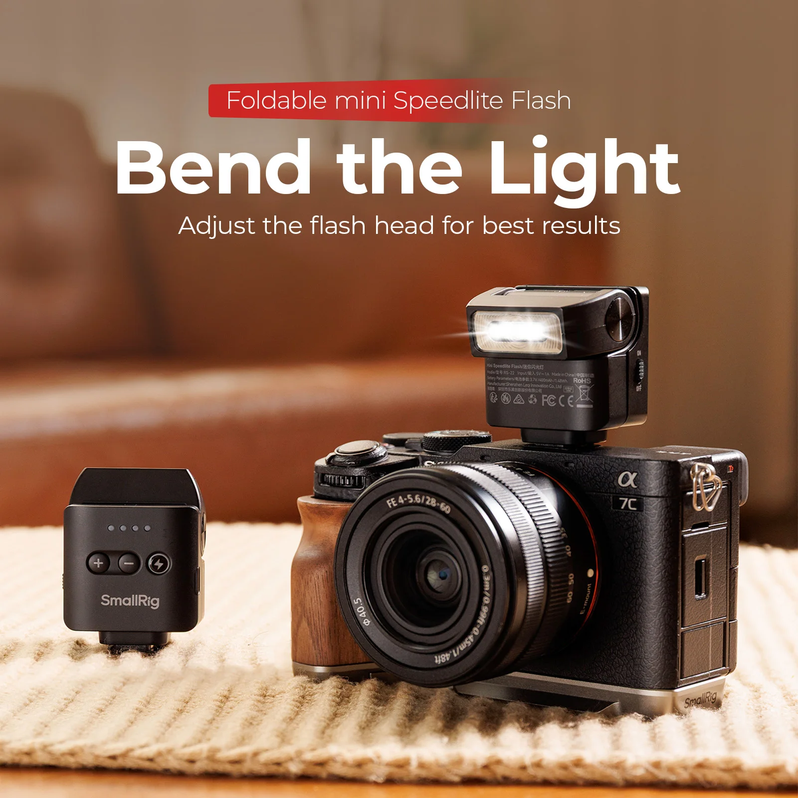 SmallRig 5883 Mini External Fl - Speedlite Flash External review and price