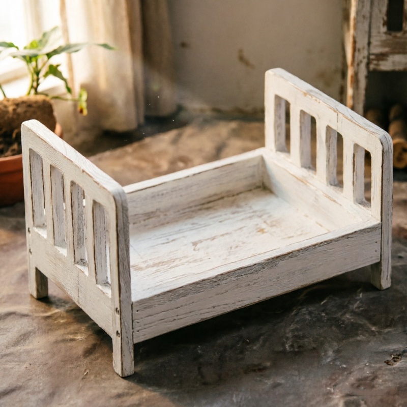 Infant Posing Sofa Retro Wood  - Photography Life review and price