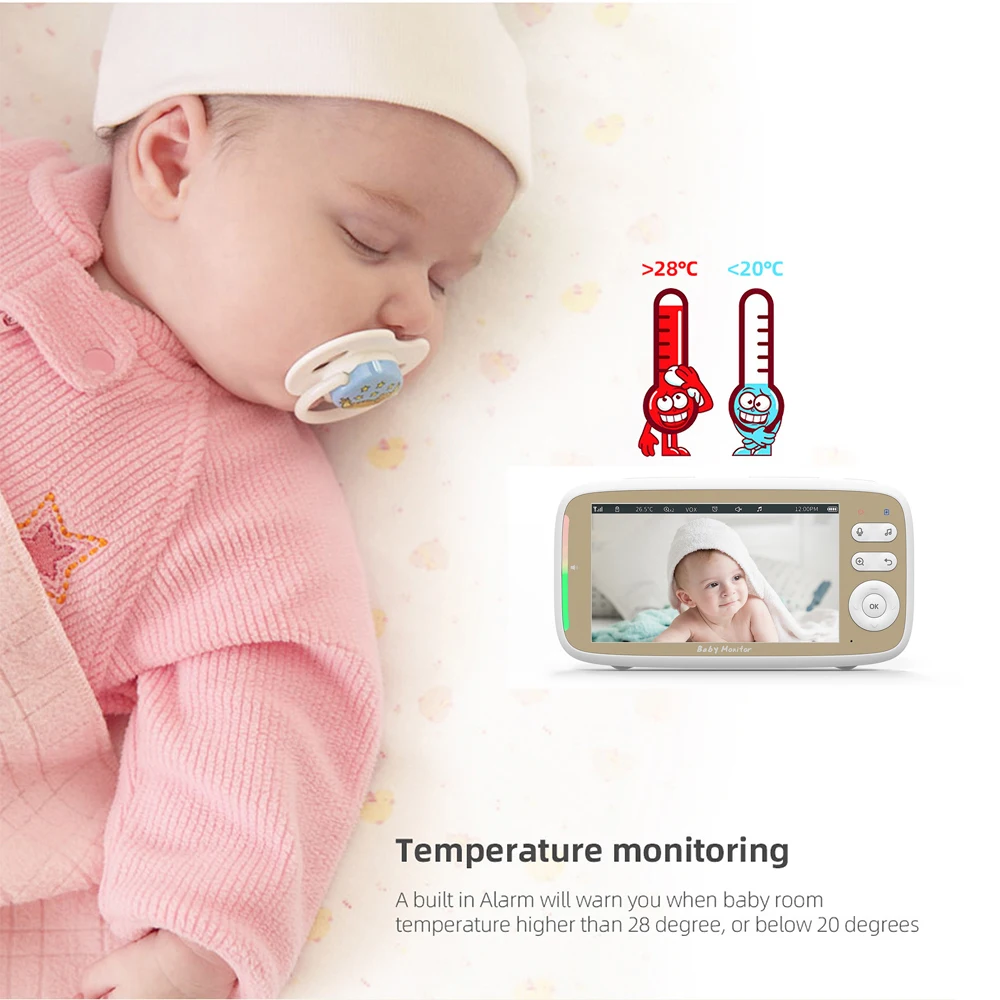 5 Inch Indoor Baby Monitor wit - Photography Uk review and price