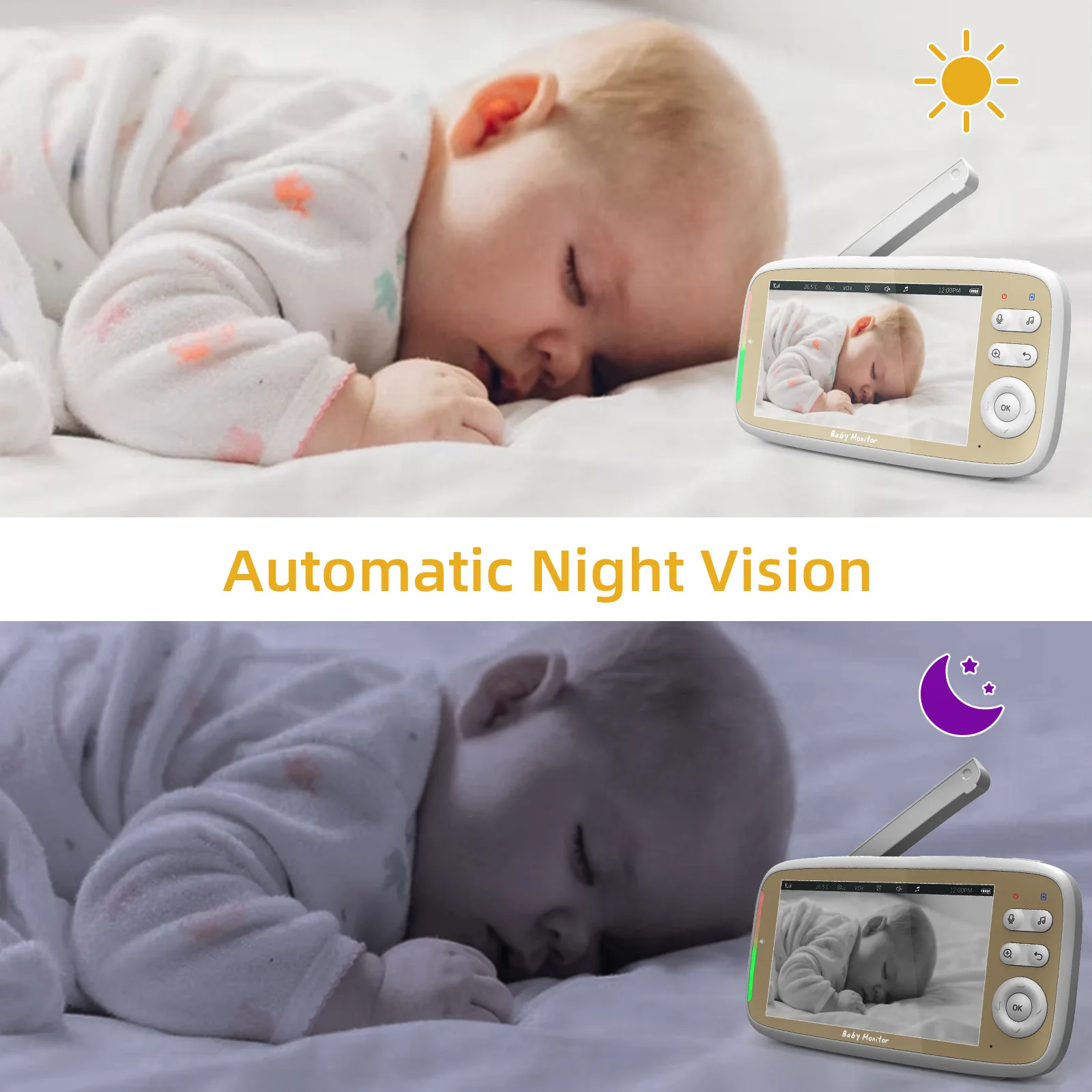 5 Inch Indoor Baby Monitor wit - Photography Uk review and price