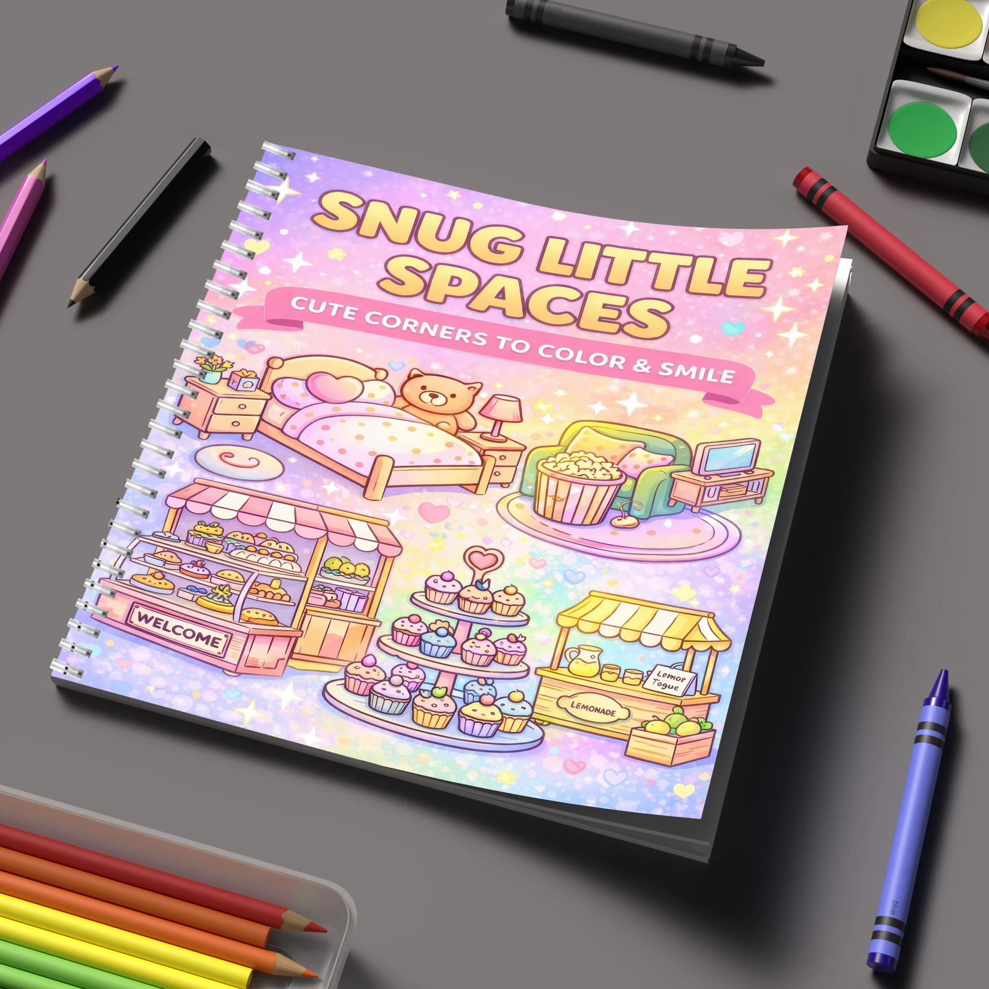 Coloring Book Little Spaces fo - Photography Of Book review and price