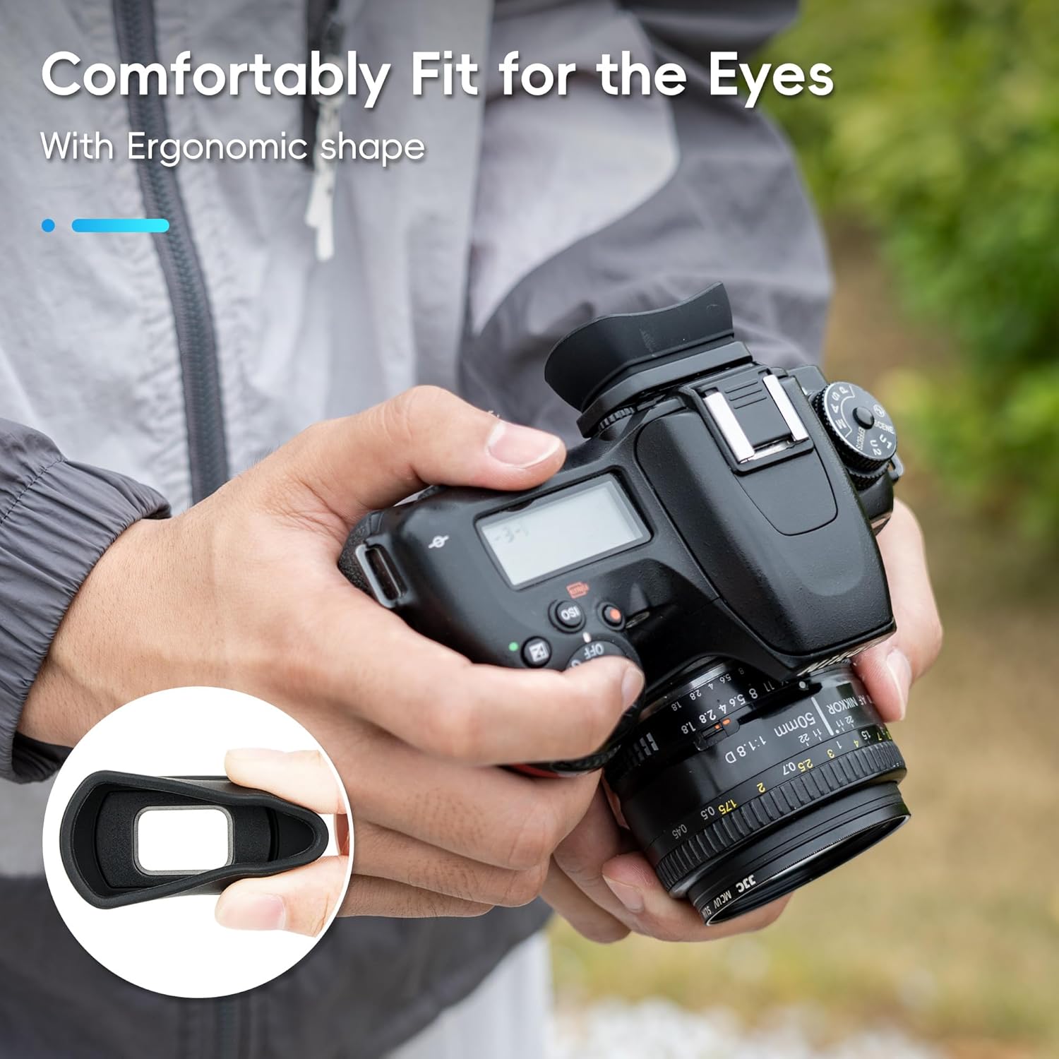 Camera Eyecup Eyepiece Viewfin - Nikon Camera D3500 review and price