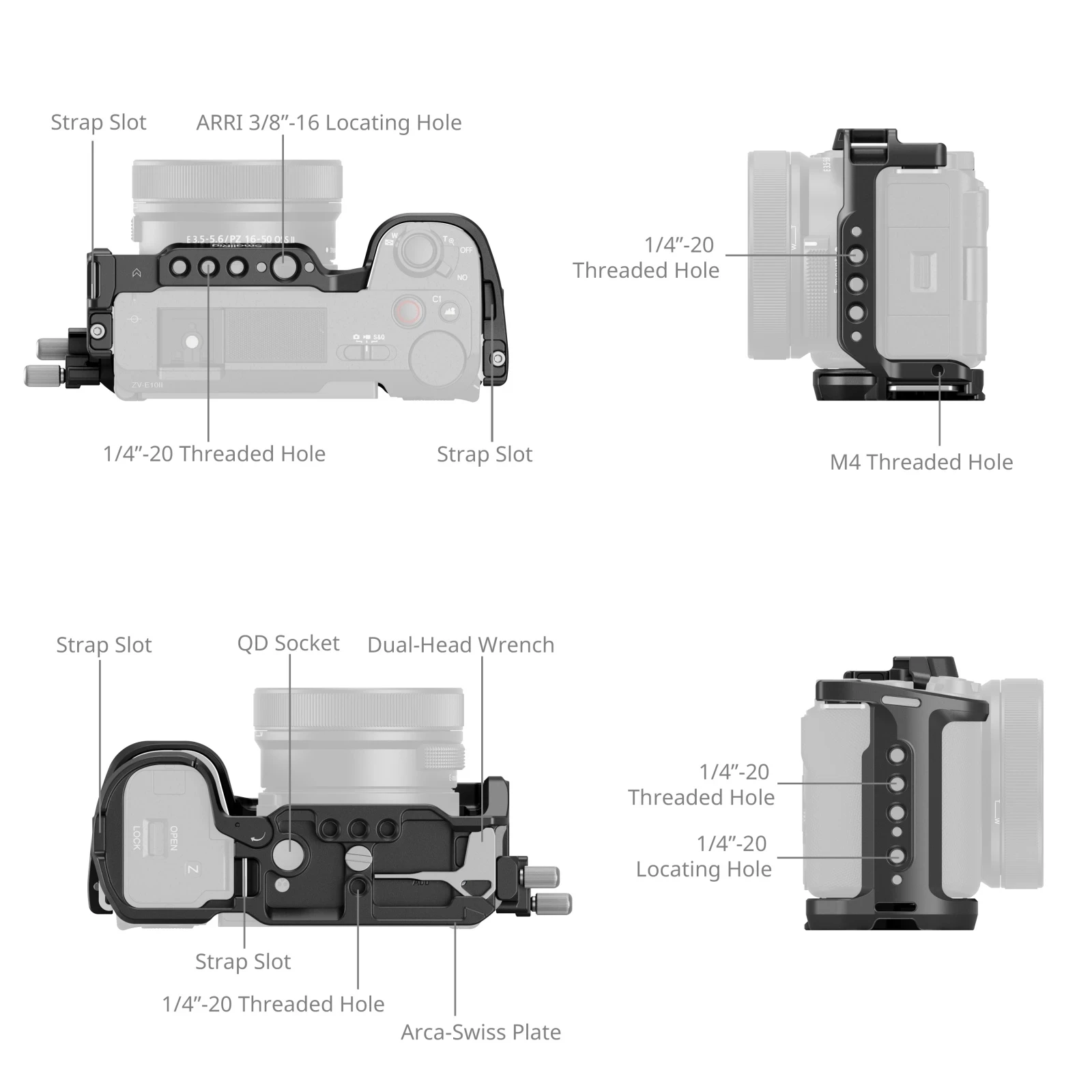 Smallrig HawkLock Quick Releas - Sony Camera Zv-E10 review and price