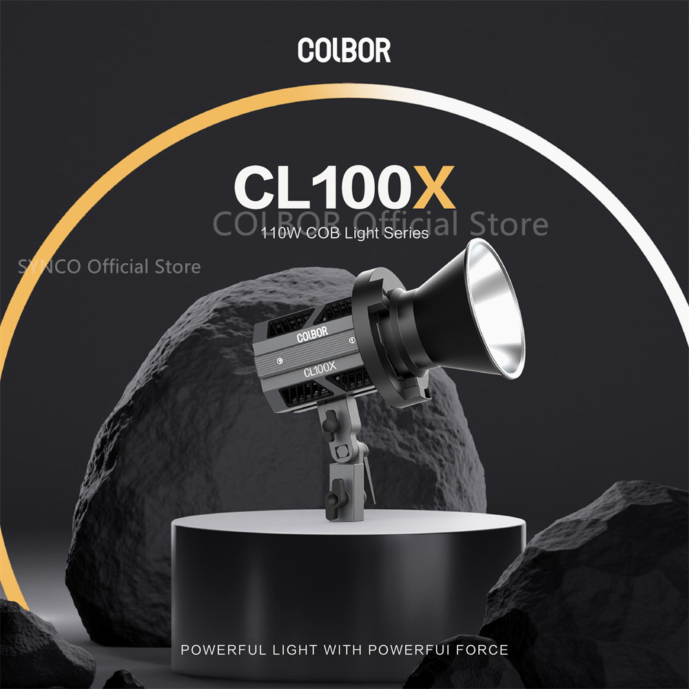 COLBOR CL100X COB Led Light Vi - Strobe Light Studio review and price