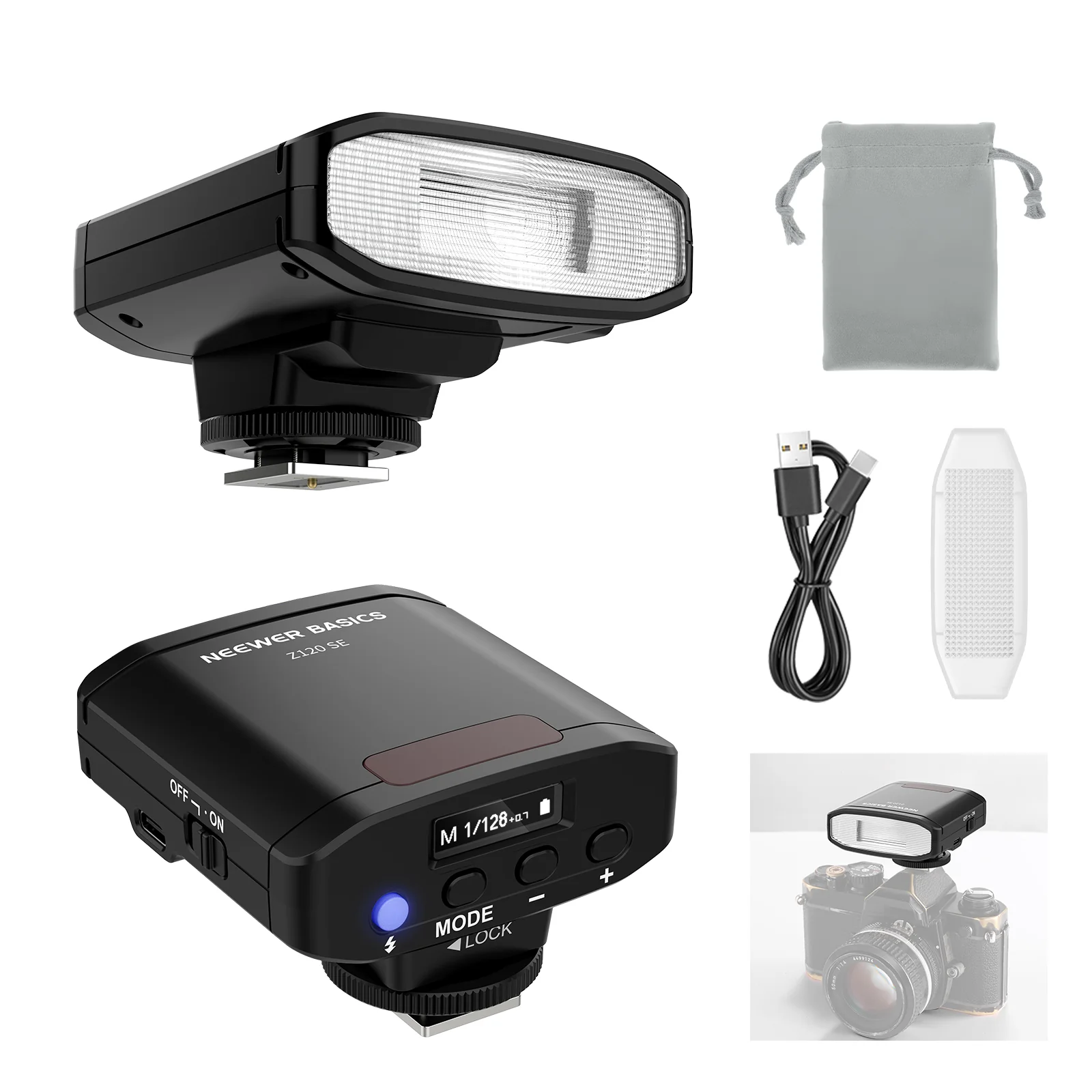 NEEWER BASICS Z120 SE 5600K Mi - Speedlite Flash External review and price
