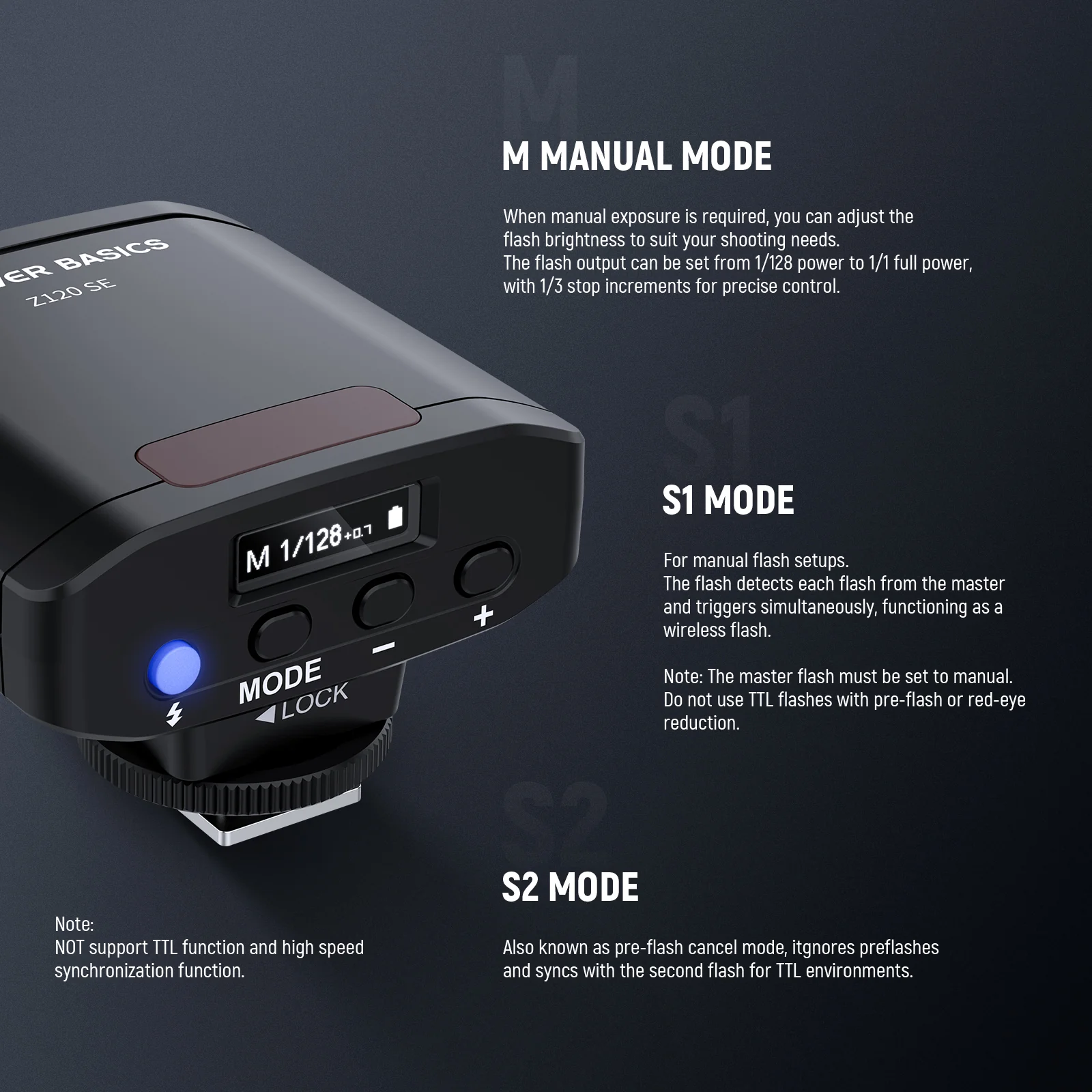 NEEWER BASICS Z120 SE 5600K Mi - Speedlite Flash External review and price