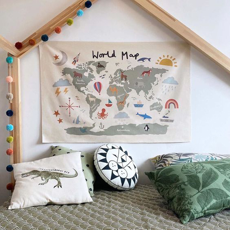 Nordic Wall Decor Kids Room Wo - Photography Mapped review and price