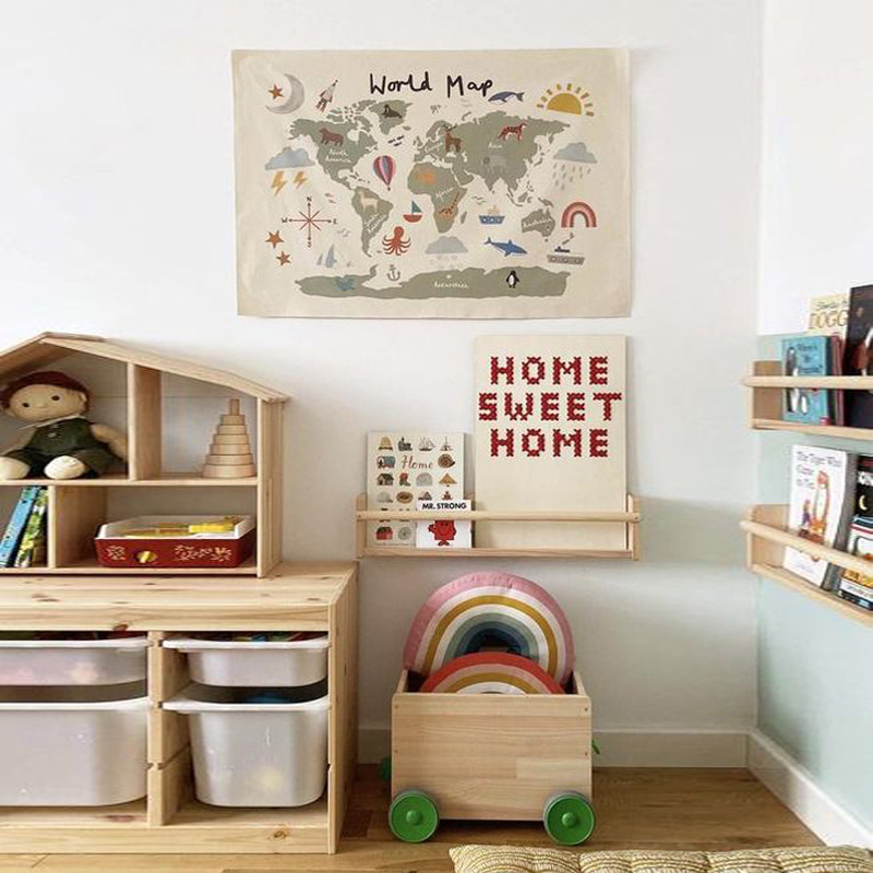 Nordic Wall Decor Kids Room Wo - Photography Mapped review and price