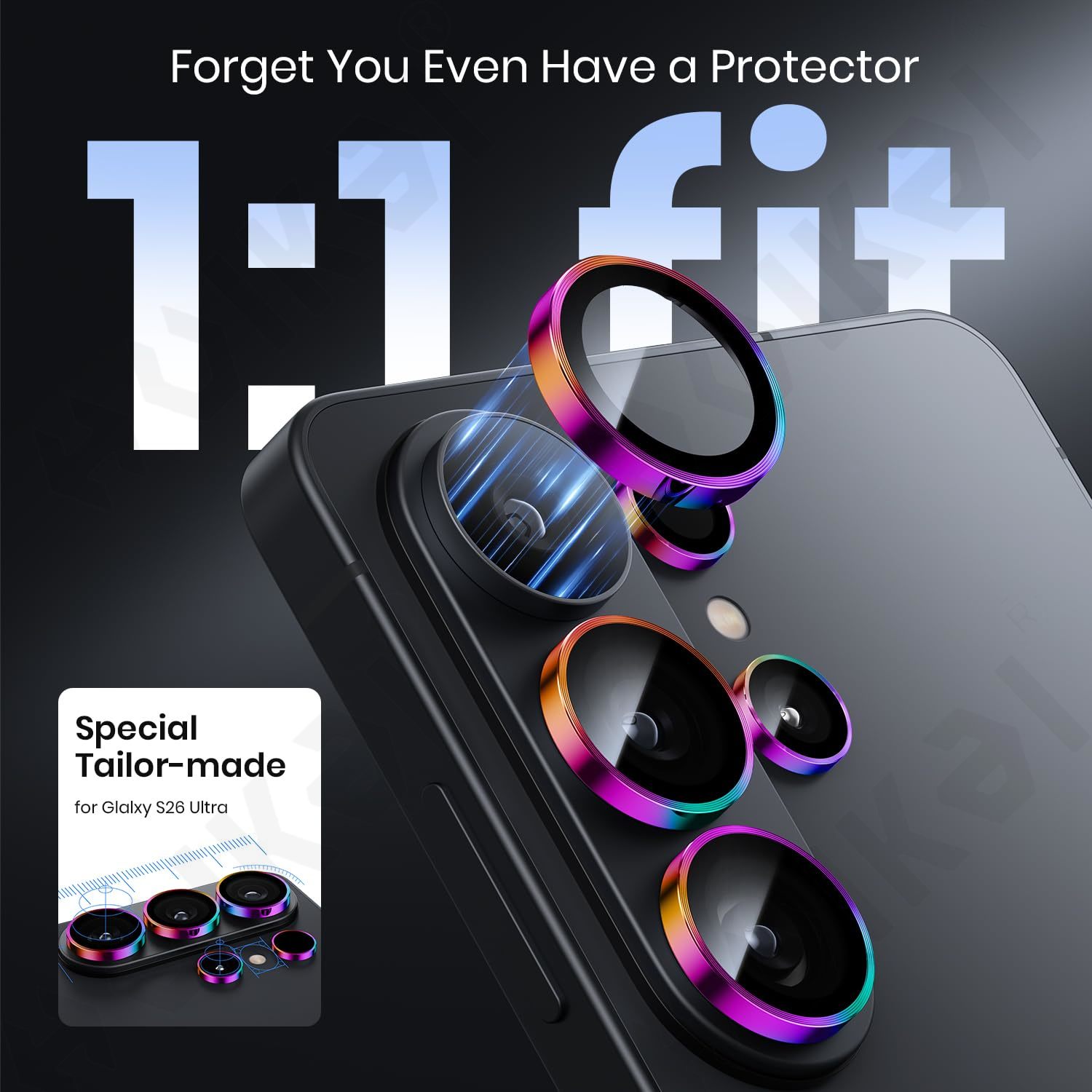 2 Set Gradient Camera Lens Pro - Photography Kit Samsung S26 Ultra review and price