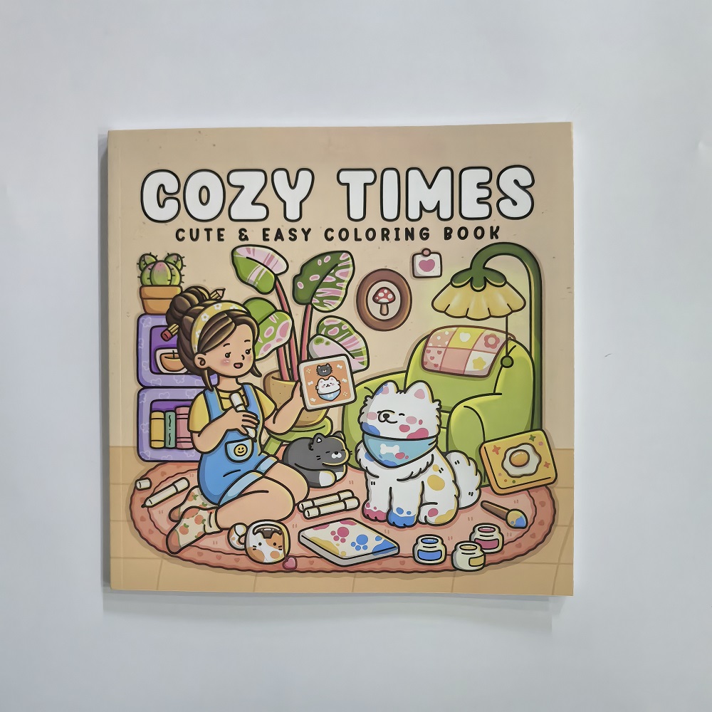 Cozy Time Cute & Easy Coloring - Photography Of Book review and price