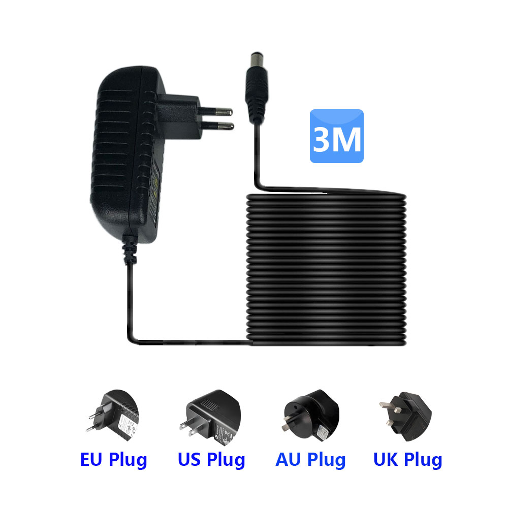 DC 12V 2A 3 Meters Length Powe - Photography Uk review and price