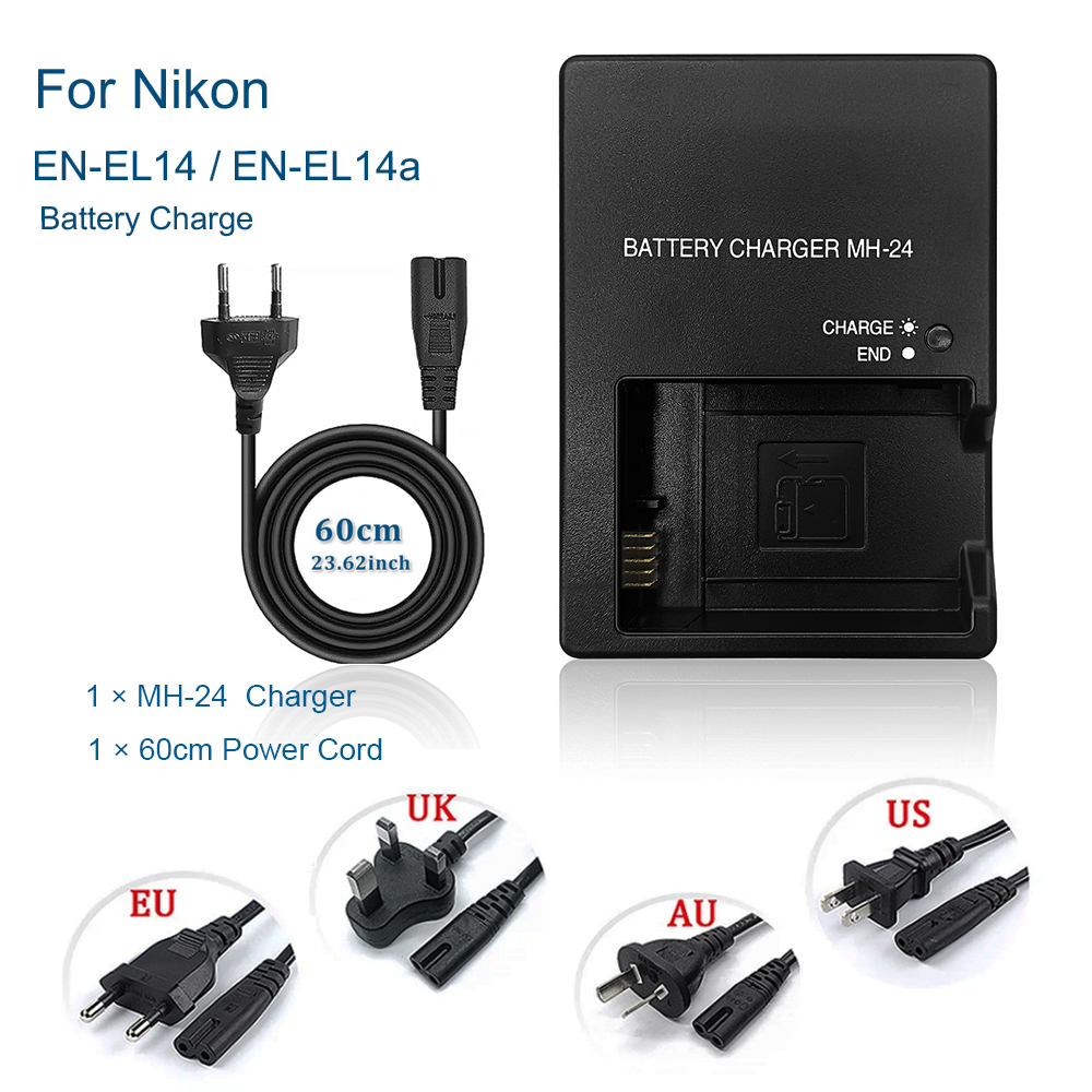MH-24 Battery Charger for Niko - Nikon Camera D3500 review and price