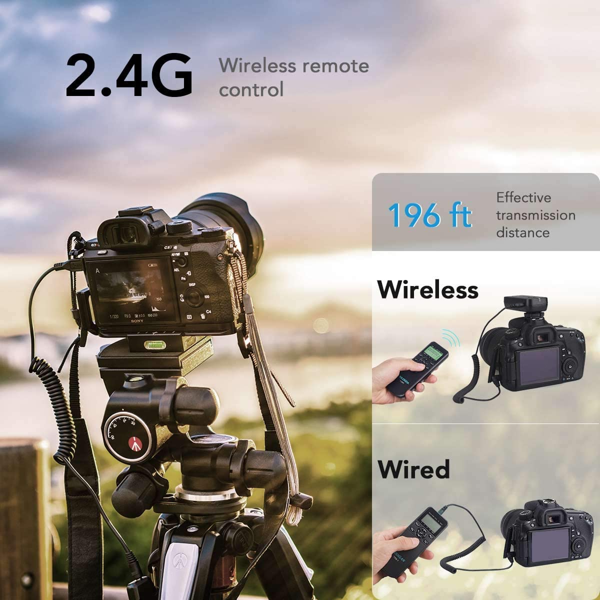 AODELAN Wireless Camera Timer  - Nikon Camera D3500 review and price