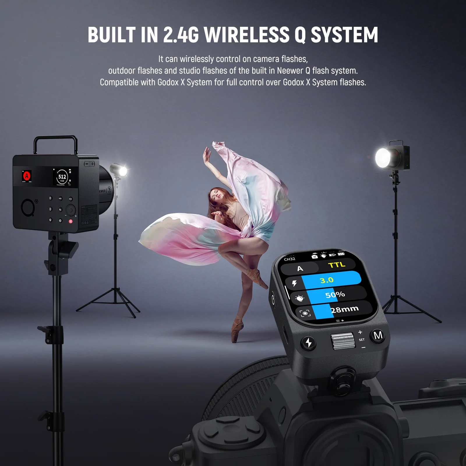 NEEWER QZ TTL Wireless Flash T - Speedlite Flash External review and price