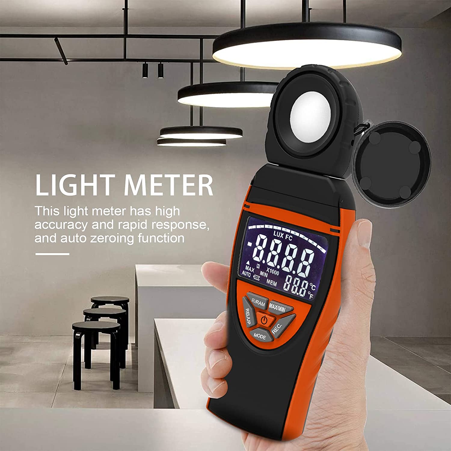 Light Meter HOLDPEAK 8801A Dig - Photography Hp review and price