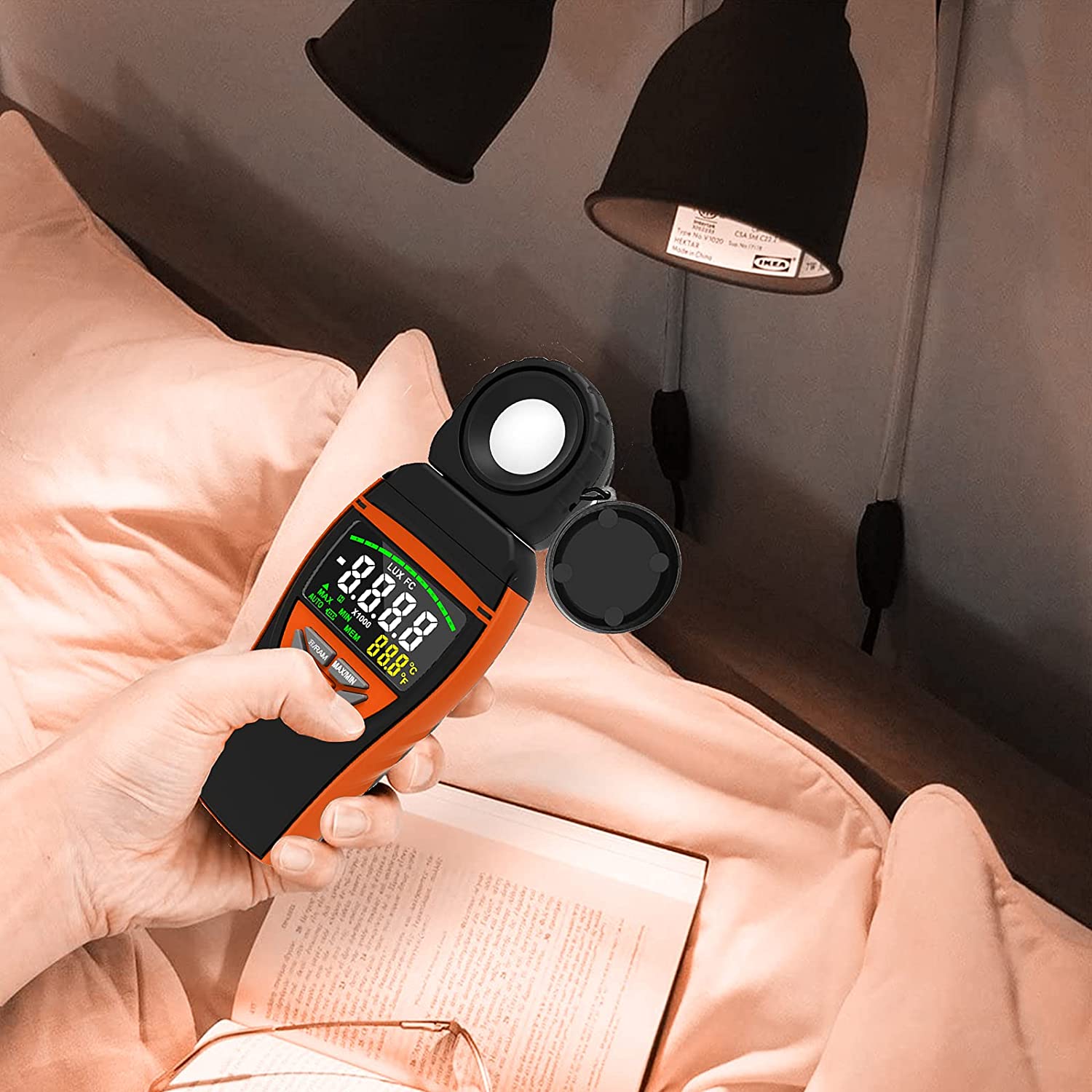 Light Meter HOLDPEAK 8801A Dig - Photography Hp review and price