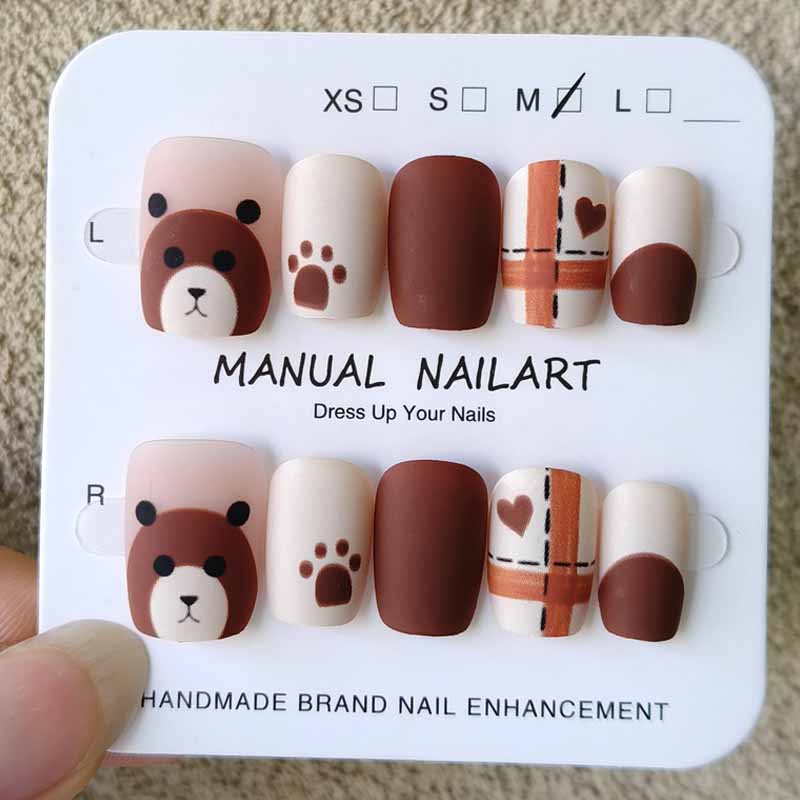 10Pcs Autumn and Winter Nail A - Photography Design review and price