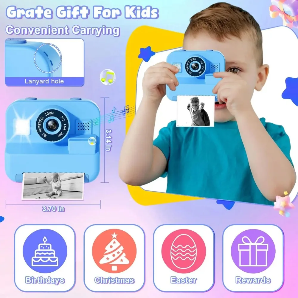 Kids Camera Instant Print 32G  - Photography Nature Images review and price