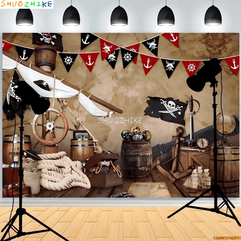Retro Pirate Treasure Map Back - Photography Mapped review and price