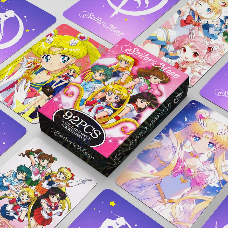92pcs Sailor Moon New Lomo Car - Photography Gallery review and price