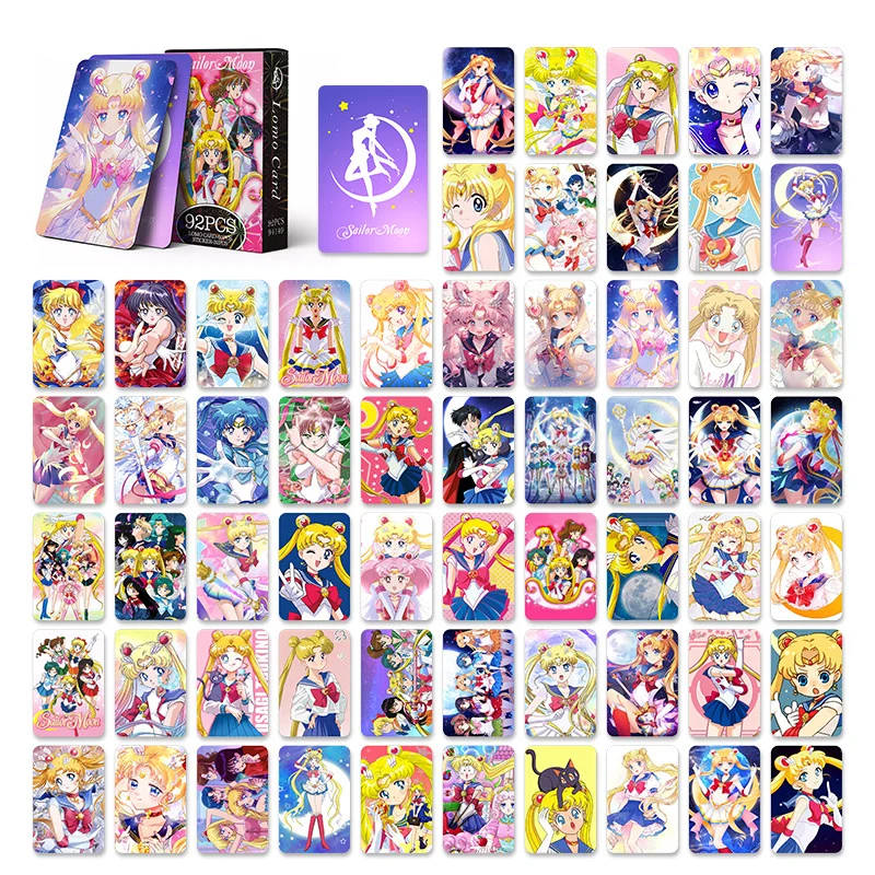 92pcs Sailor Moon New Lomo Car - Photography Gallery review and price