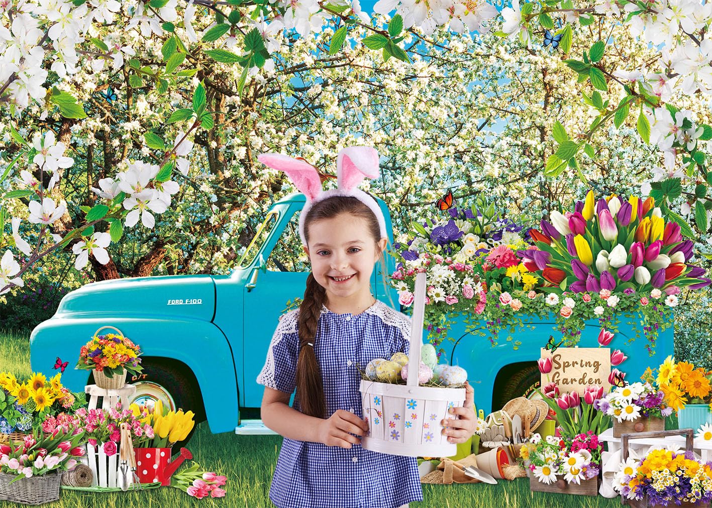 Spring Garden Happy Easter Day - Photography Hp review and price