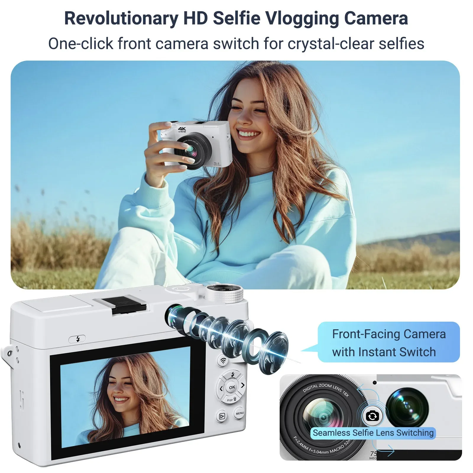 4K HD Digital Camcorder Dual C - Photography Nature Images review and price