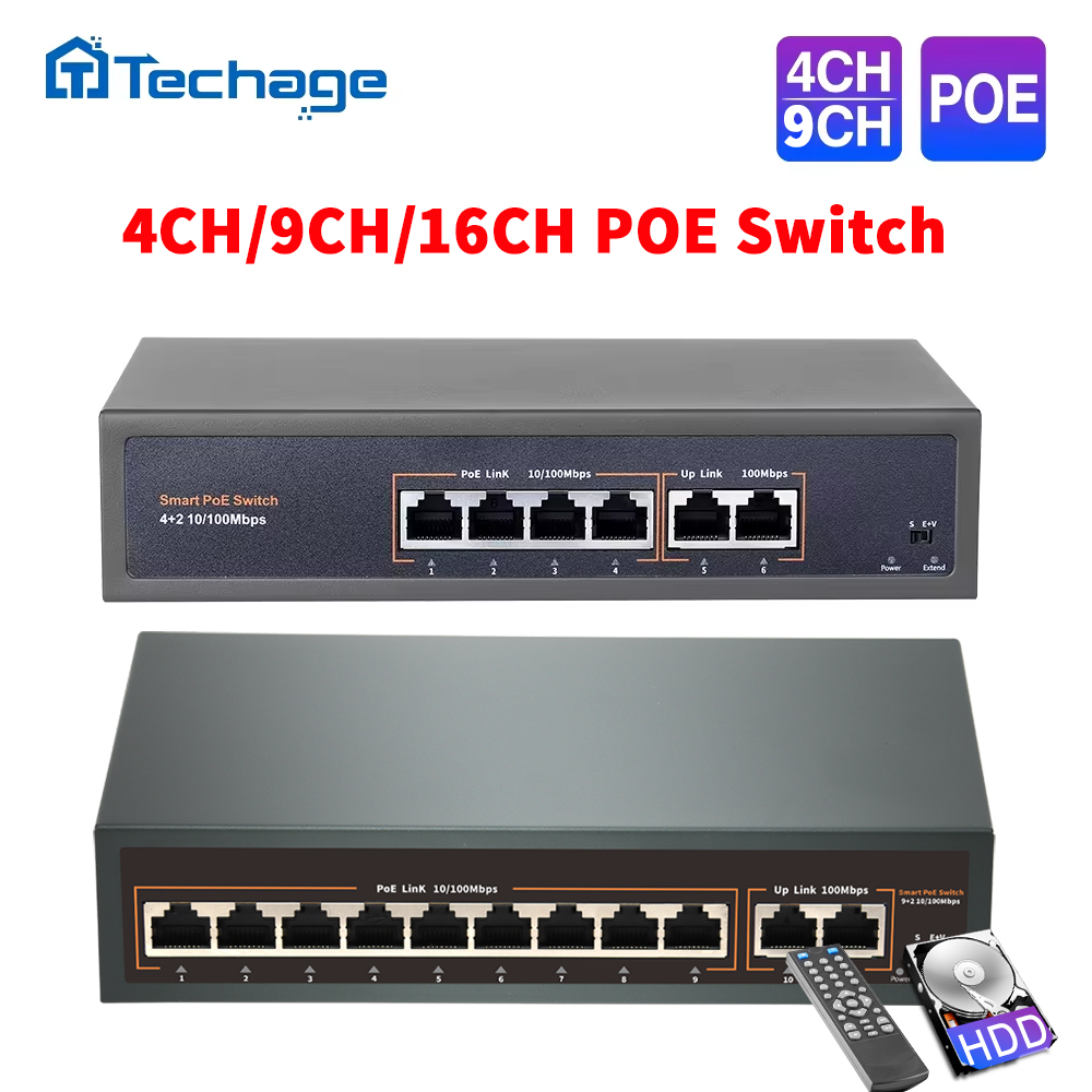 Techage 52V 4CH 8CH 16CH Netwo - Photography Uk review and price