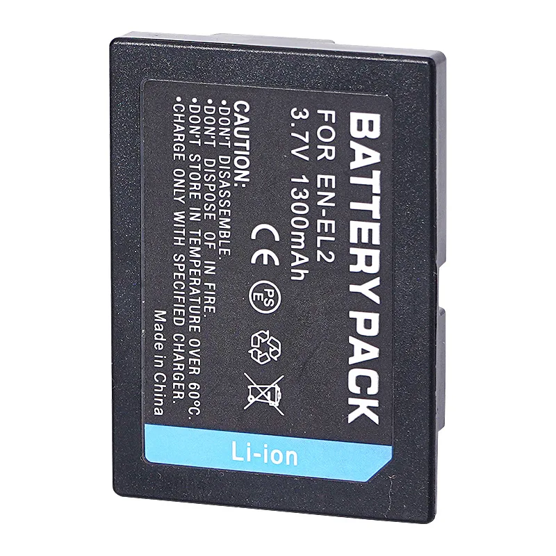 EN-EL2 Camera Battery 1300mAh  - Nikon Camera D3500 review and price