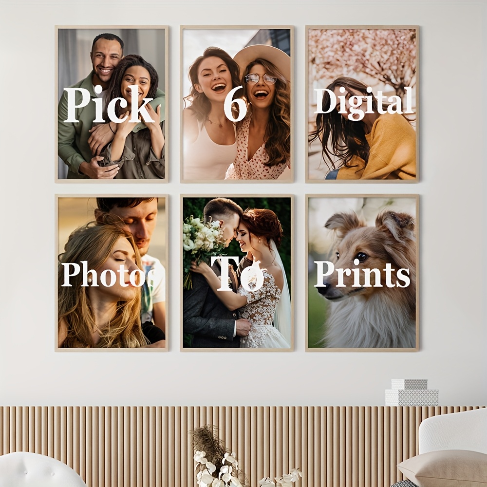6pcs/set Custom Canvas Prints  - Photography Gallery review and price