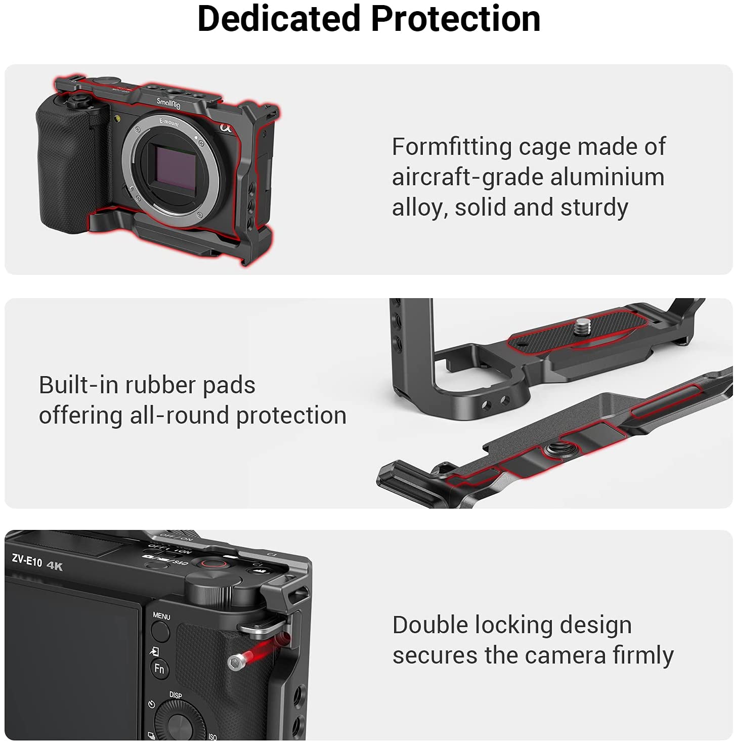 SmallRig for Sony ZVE10 Camera - Sony Camera Zv-E10 review and price