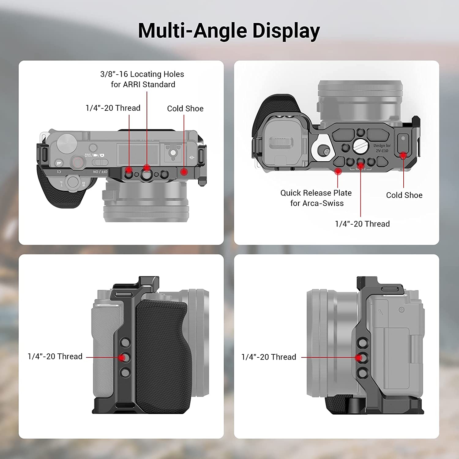 SmallRig for Sony ZVE10 Camera - Sony Camera Zv-E10 review and price