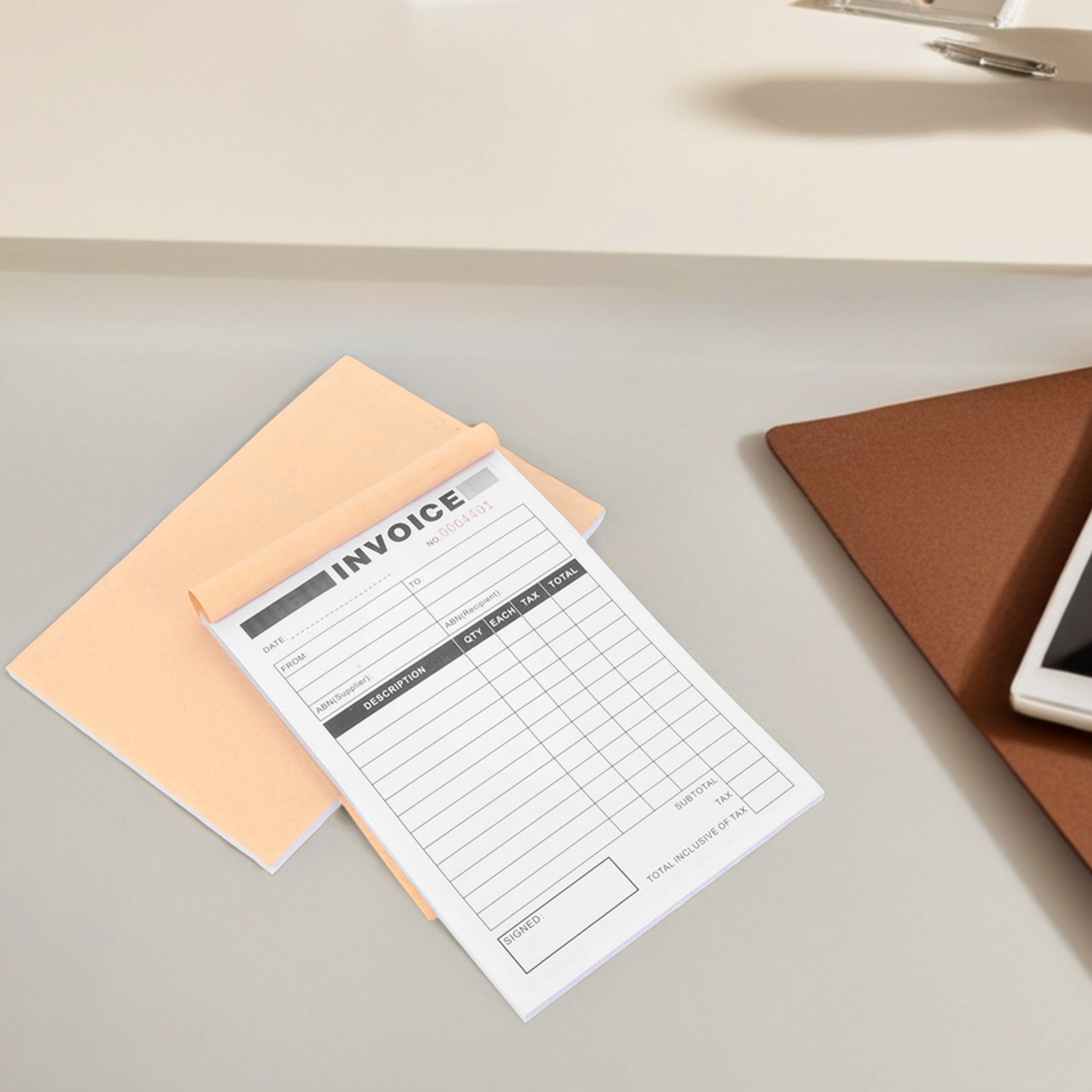 5Pcs Invoice Duplicate Deliver - Photography Of Book review and price