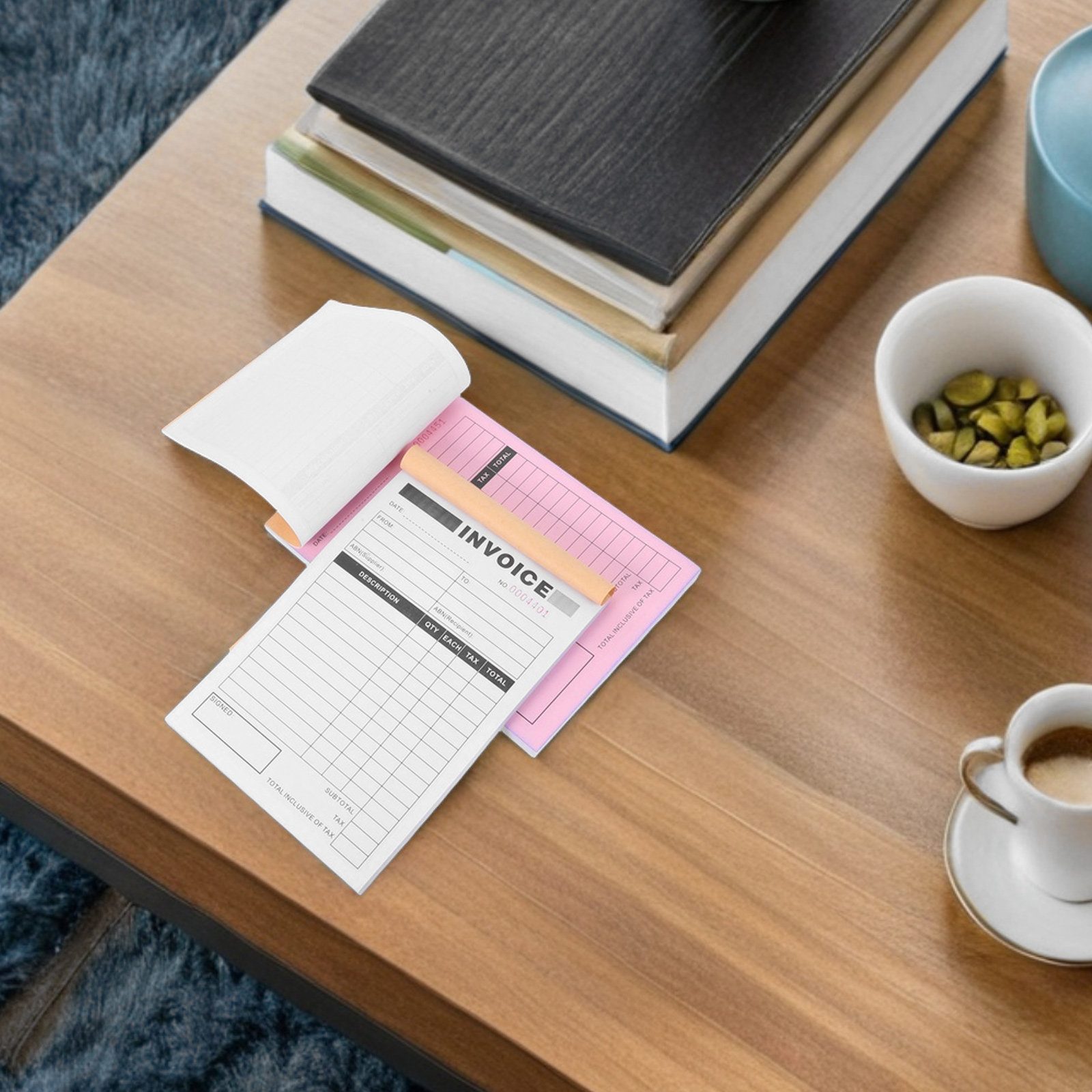 5Pcs Invoice Duplicate Deliver - Photography Of Book review and price